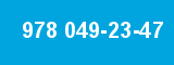 978 049-23-47 978 049-23-47